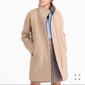 J. Crew | Stadium Cloth Cocoon Coat | EUC